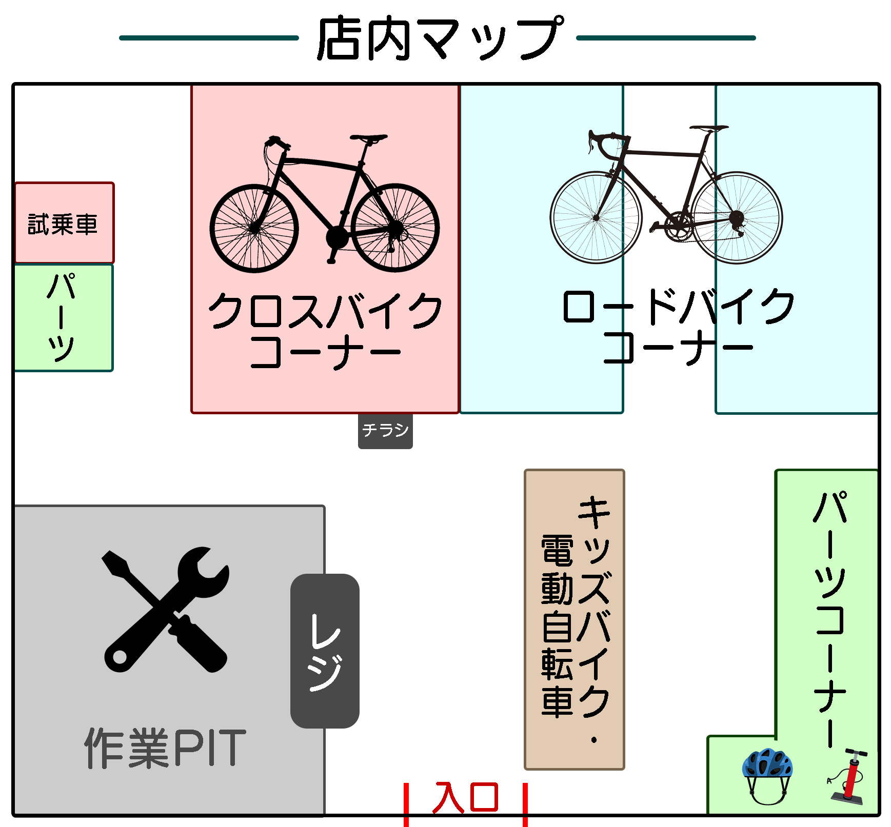 カンザキサイクル千里店のアクセスマップ